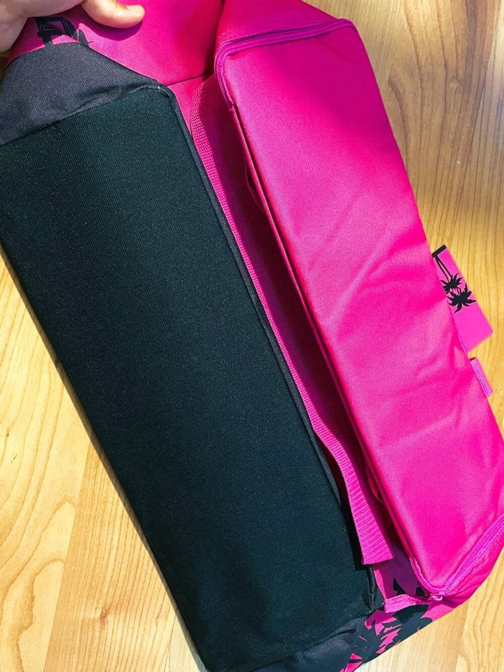 NWT Trader Joe's Magenta Pink Limited Edition LG Tote w/ PBJ & Mac Tote - Picture 2 of 16